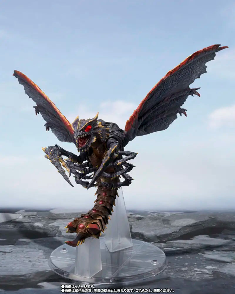 In Stock Genuine Bandai SHMonsterarts Godzilla Vs Megaguirus Figure Anime Action Model Toy