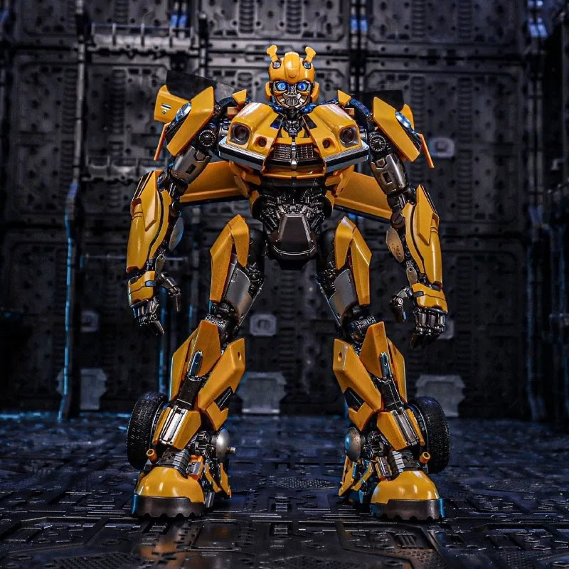 【New】Transformation Toy W-01 W-01 Bee Movable Robot Model Alloy Version Car Model Toy Gift Collection  [Spot Goods]