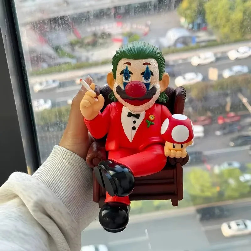 Anime Mario Spielfiguren GK Godfather Mario Maurer Actionfiguren Klempner Figur PVC Sammlung Modell Spielzeug Geburtstagspuppe Geschenk