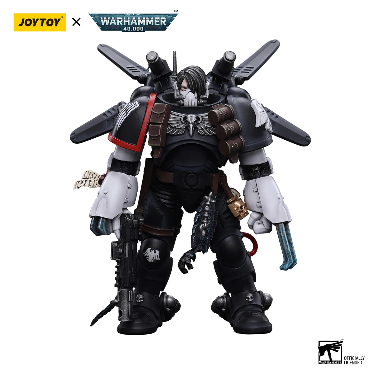 [Pre Order] JOYTOY Warhammer 40K 1/18 Action Figure Raven Guard Chapter Master Kayvaan Shrike Model Toys