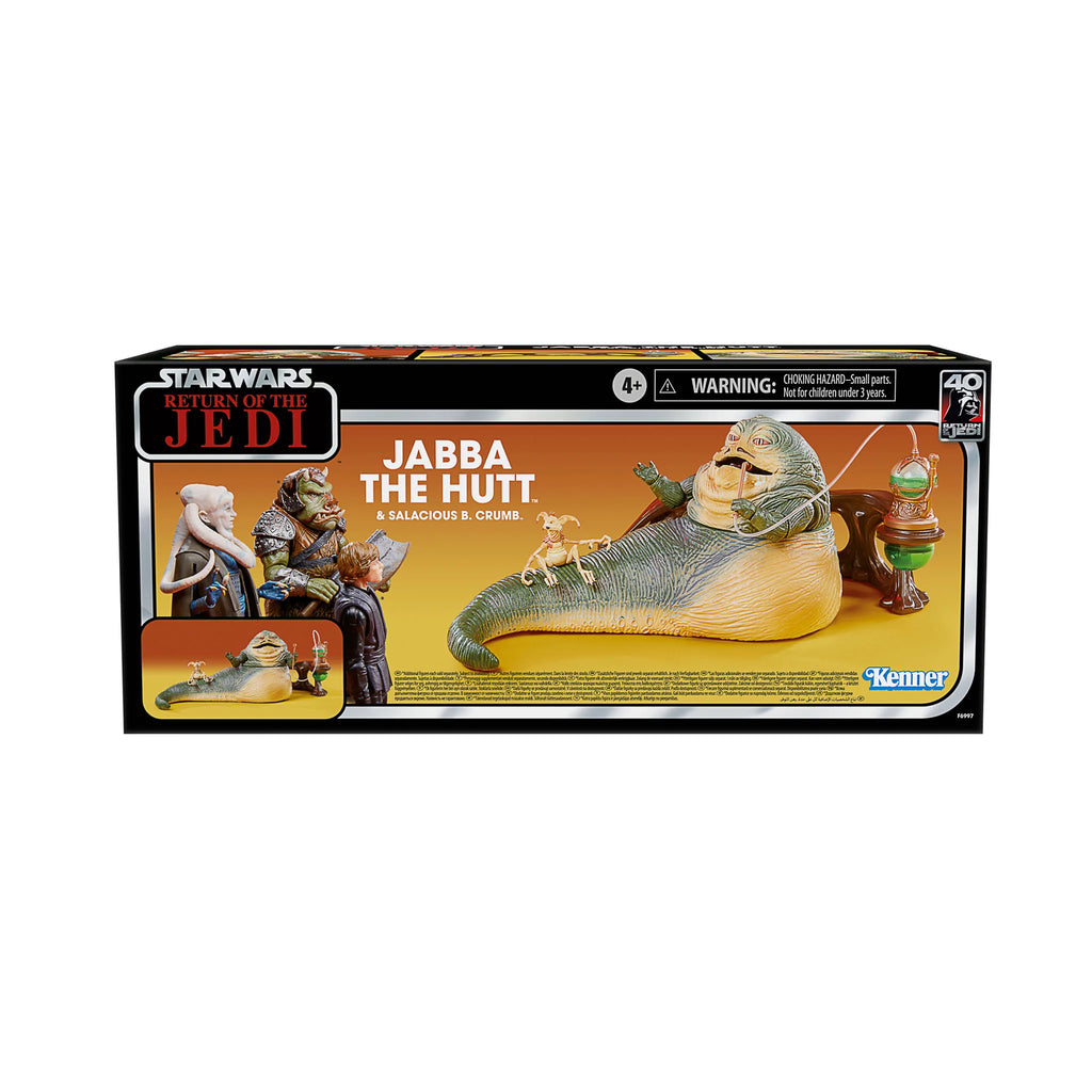 Original Hasbro Star Wars Return of The Jedi The Black Series Jabba The Hutt Nice Collectible Action Anime Figure Model Toys
