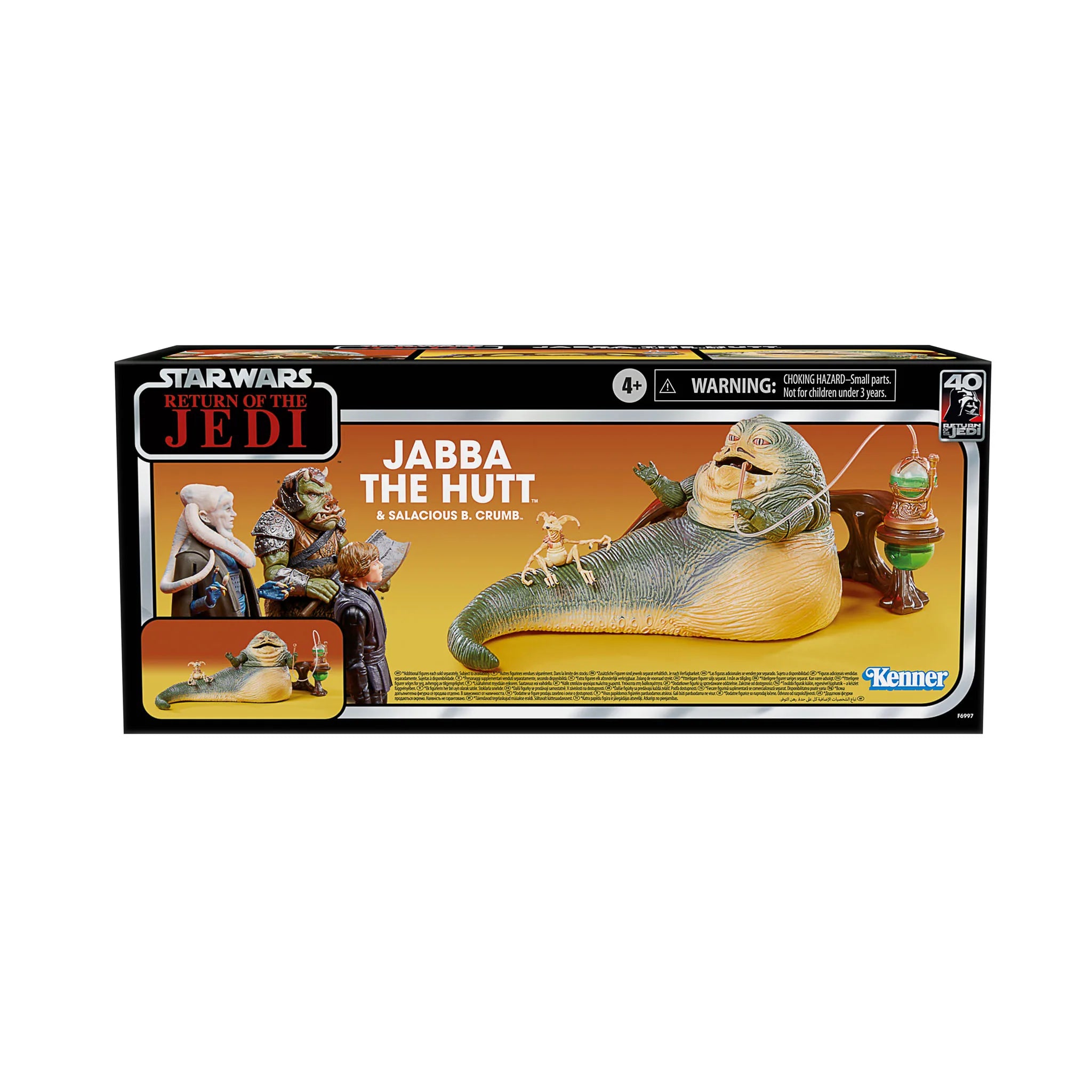 Original Hasbro Star Wars Return of The Jedi The Black Series Jabba The Hutt Nice Collectible Action Anime Figure Model Toys