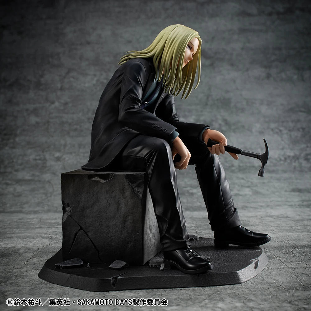100% Original MegaHouse Sakamoto Days Shishiba Model Toys Collection Series Anime Figure Model Decoration Garage Kit