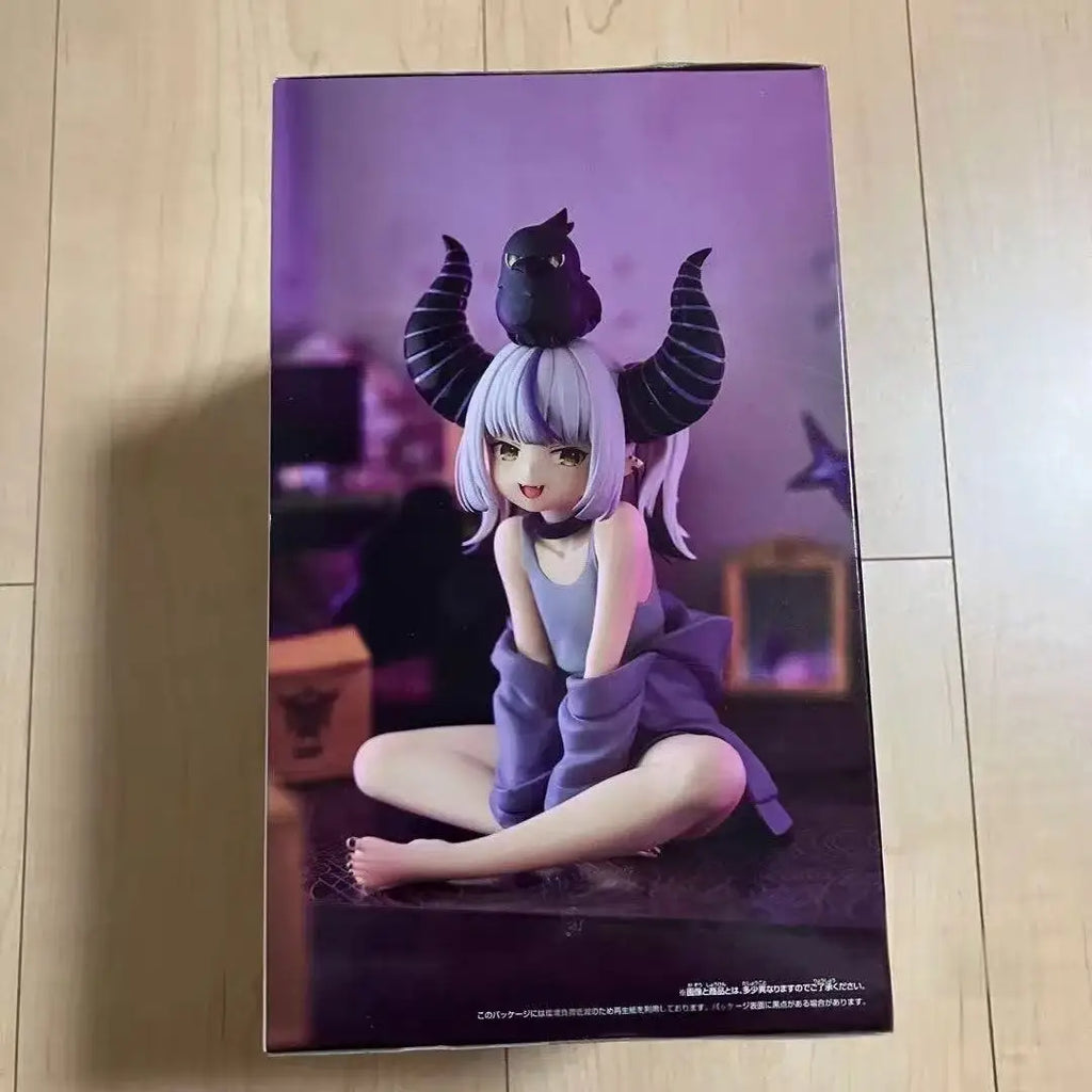 In Stock Original Bandai Banpresto Relax Time Hololive La+ Darknesss Kawaii Anime Loli Girls Figures Model Toys Decoration Gift