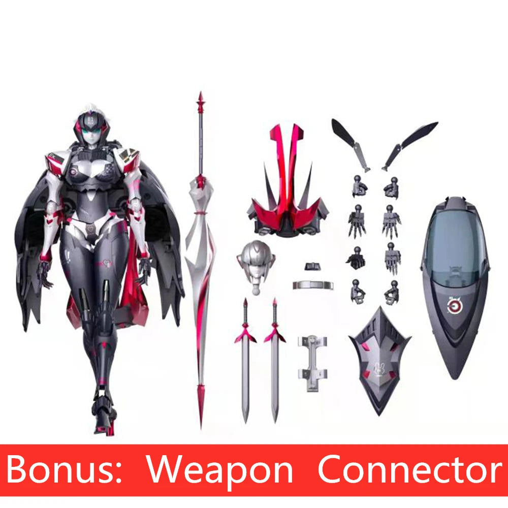 New BigFirebird Build   EX-01PLUS EX01 MOOKA MOCHA Mobile Suit Girl Alloy Model Action Figure Toy With Box in stock
