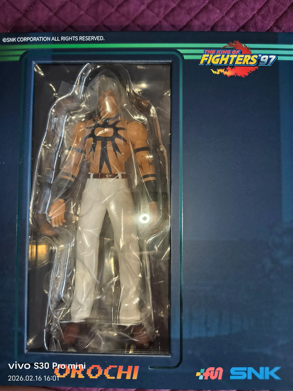In Stock Original Tunshi Studio TS-015 THE KING OF FIGHTERS '97 Orochi Sun God SNK Genuine Authorized 1/12 Action Figure Toys