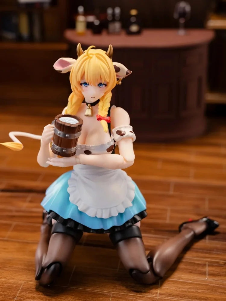 Authentic Ladotoys 1/12 Scale Daisy Taurus Cow Beer Girl Mystic Land Ver Articulated Action Figure Decoration Desktop Collect