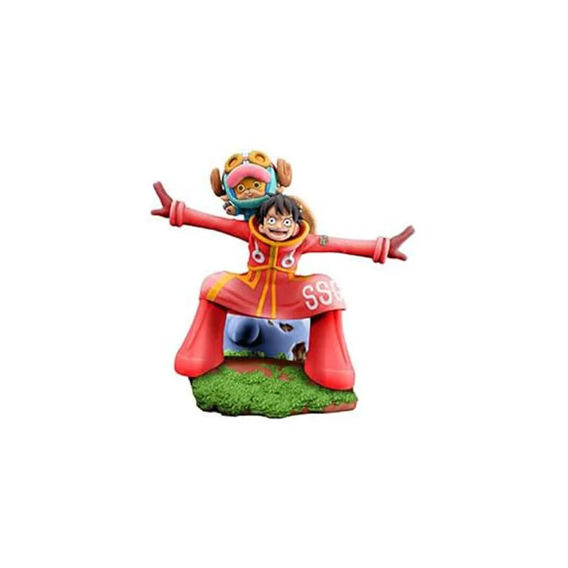 In Stock Megahouse Box Egg Logbox One Piece Five-Speed Luffy Zoro Egg Island Action Figure Model Collectible Toys Birthday Gifts