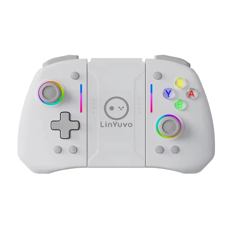 LinYuvo KS42 joycon For Nintendo Switch With Hall Effect Joypad Wireless Controller Six-axis Compatible/Macros/Turbo/RGB Light