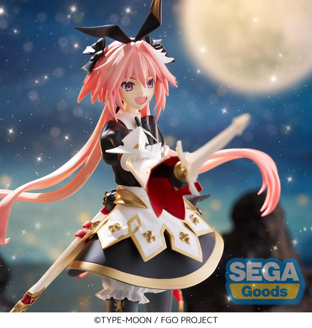 Auf Lager: Original SEGA Fate/Apocrypha FGO Astolfo PVC-Anime-Figuren, Actionfiguren, Modellspielzeug, Weihnachtsgeschenke