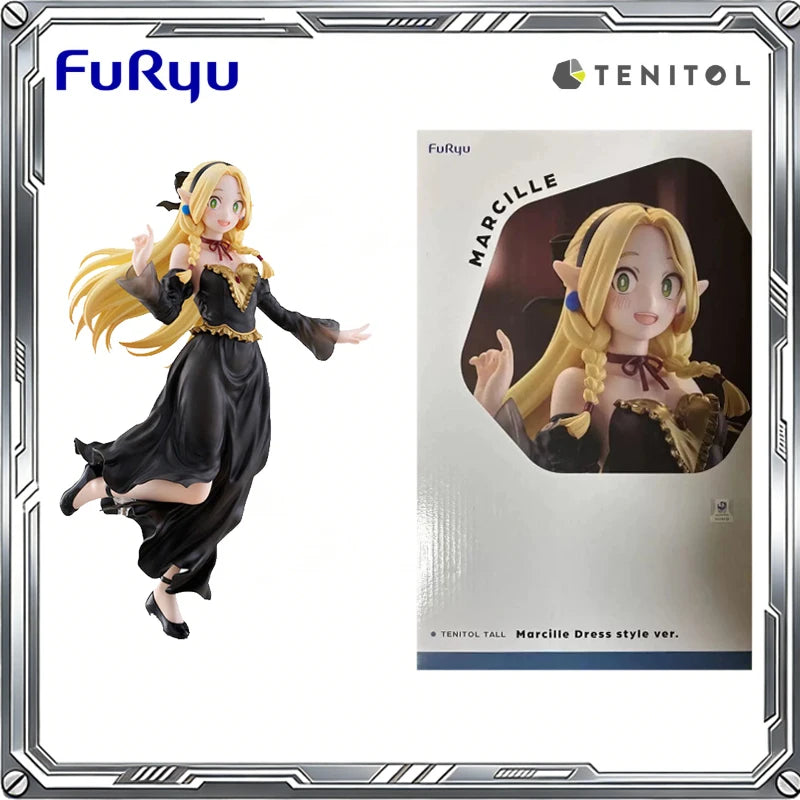 FuRyu Original TENITOL TALL Delicious in dungeon Anime Marcille Falin Dress Style Ver. Action Figure Toys Gift Collectible Model