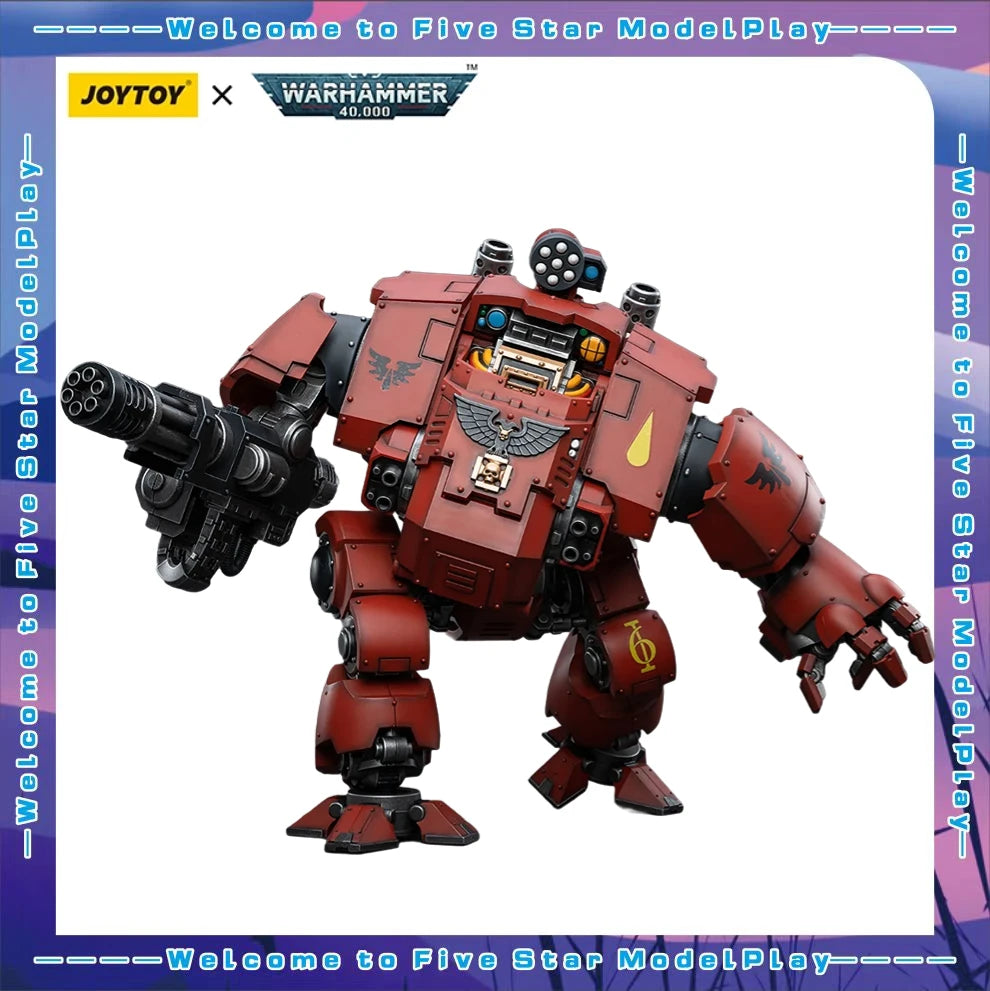【FS】JOYTOY  Warhammer 40K  Scale 1/18 Action Figures Blood Angels Redemptor Dreadnought Models Toys Gifts