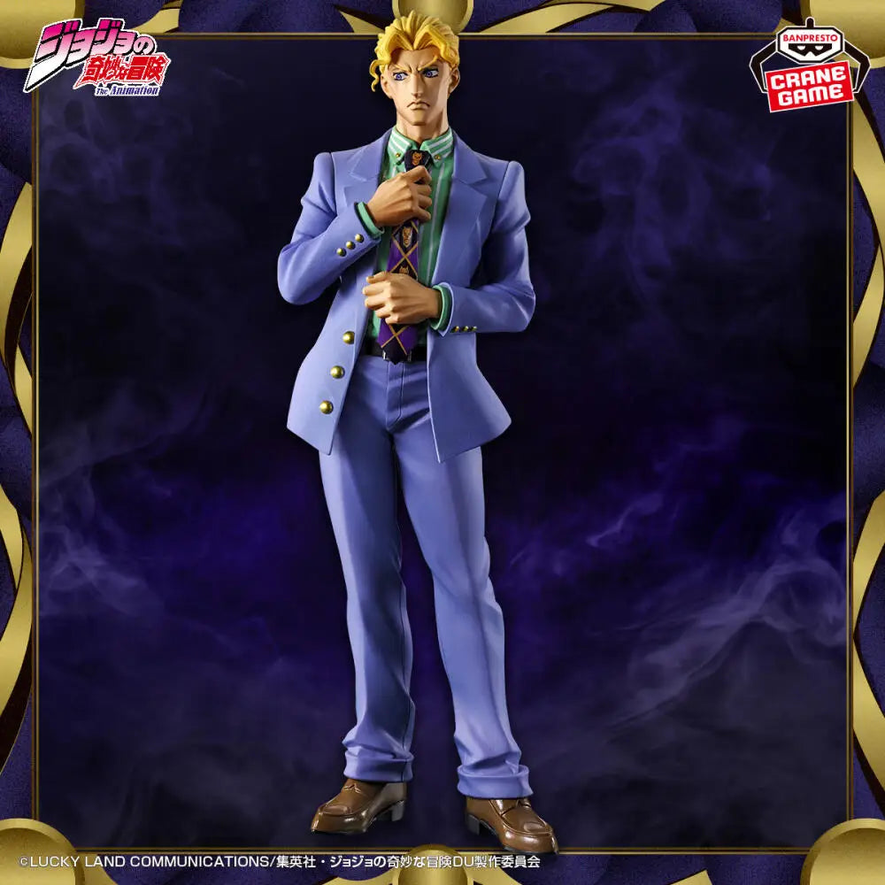Genuine BANPRESTO JoJos Bizarre Adventure Diamonds Are Unbreakable Mometria Josuke Higashikata Yoshikage Kira Figure Anime Model