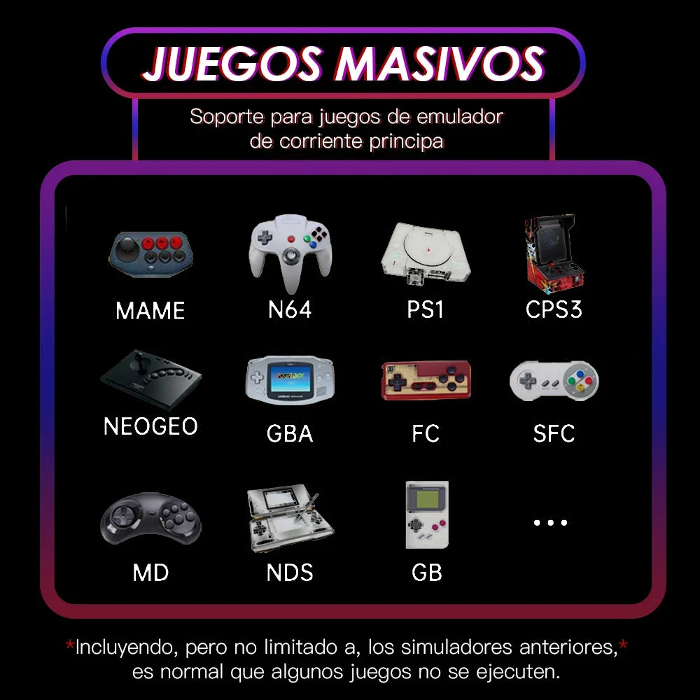 Retro Game Console RGB20S Open Source System 3.5 Inch IPS Screen Handheld Game Console 128G, 20000+Games