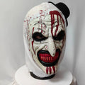 Scary Terrifier 3 Cosplay Maske Halloween Art Der Clown Blutige Latex Weiche Requisiten Party Erwachsene Terrifier Kostüm Masken