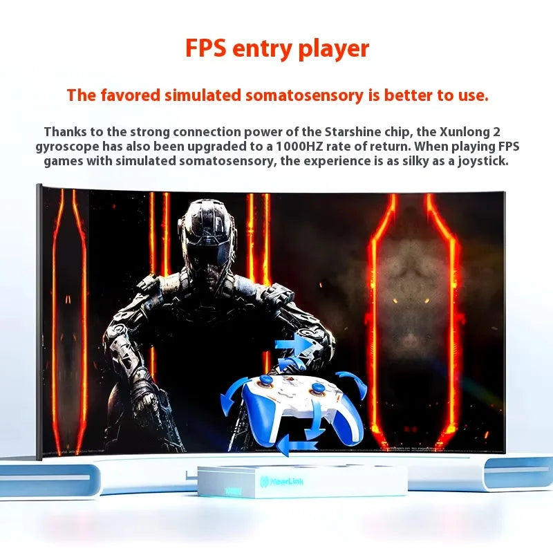 BIGBIG Won Blitz 2 Pro Wireless Controller 2000Hz return rate APEX somatosensory Controllers Support PC / NS for Myth Wukong