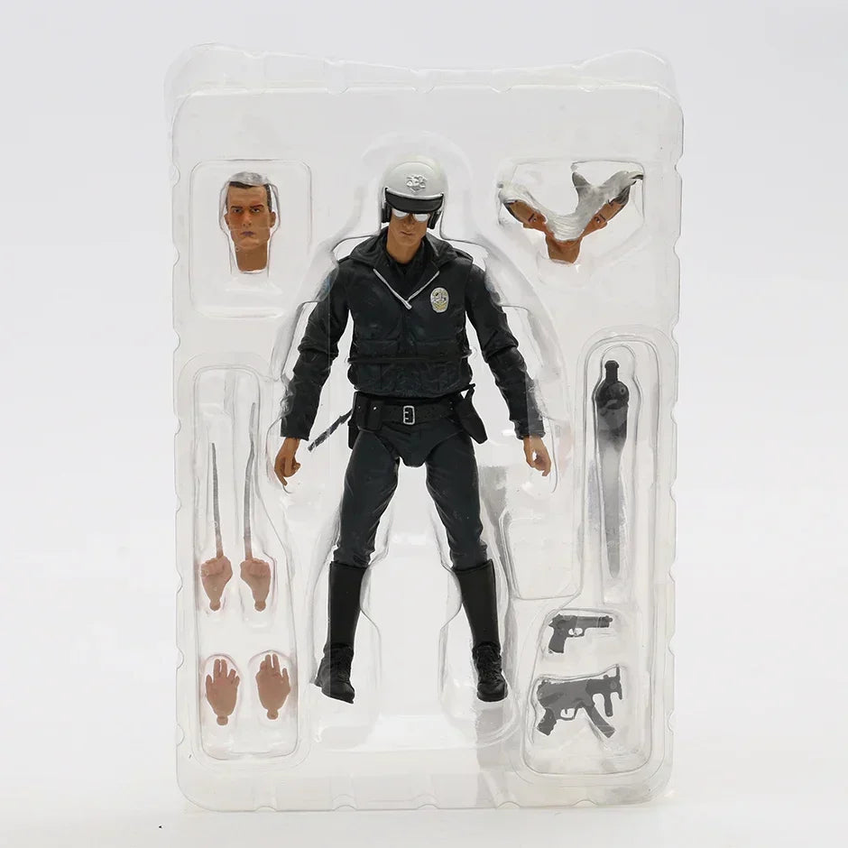 NECA T-1000 Motorcycle Cop Terminator 2 Judgement Day Collector's 7" Scale Action Figure