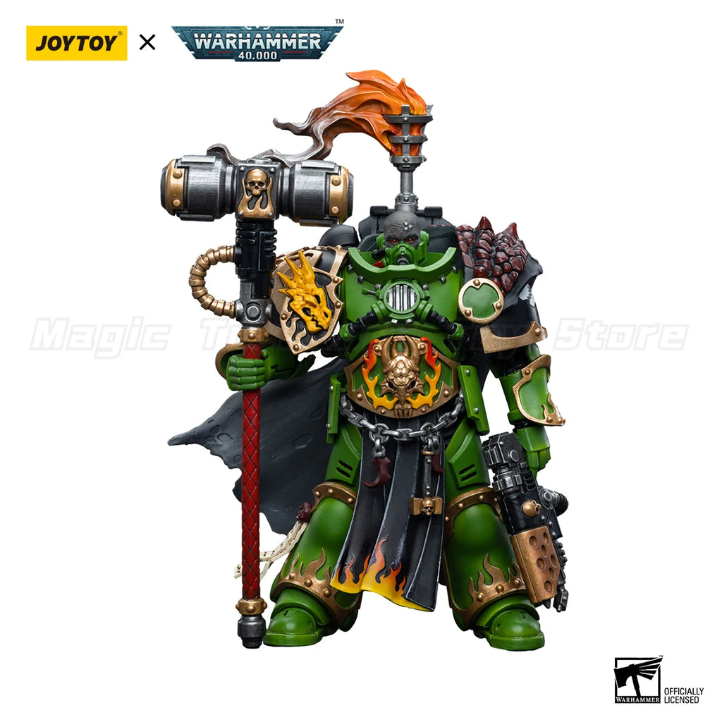 【In Stock】JOYTOY Warhammer 40K Salamanders Captain Adrax Agatone Figure Toys Gifts 1/18 Action Figure
