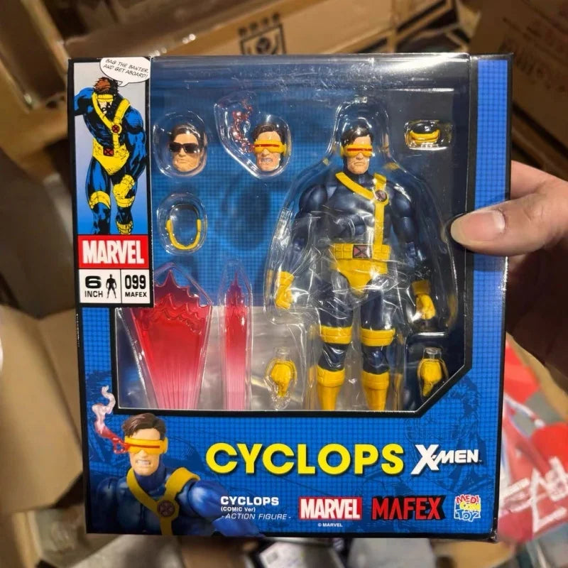 Hot Medicom Toy Steve Rogers Mafex 143 Mafex 099 Mafex Cyclops Comic Ver. 2024 Restock Action Anime Figure Model Kids Toy Gifts