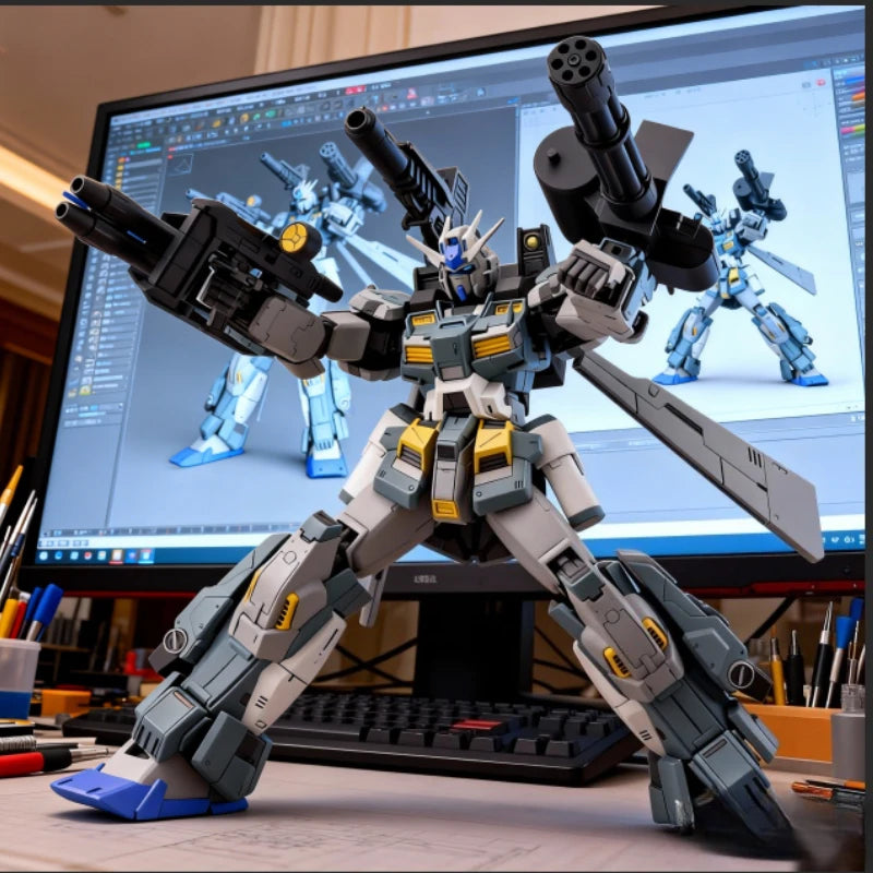Bandai Original MG Series Gundam Stormbringer PE 1 100 Anime Model Kit Assembly Toy Gift for Boys Collectors