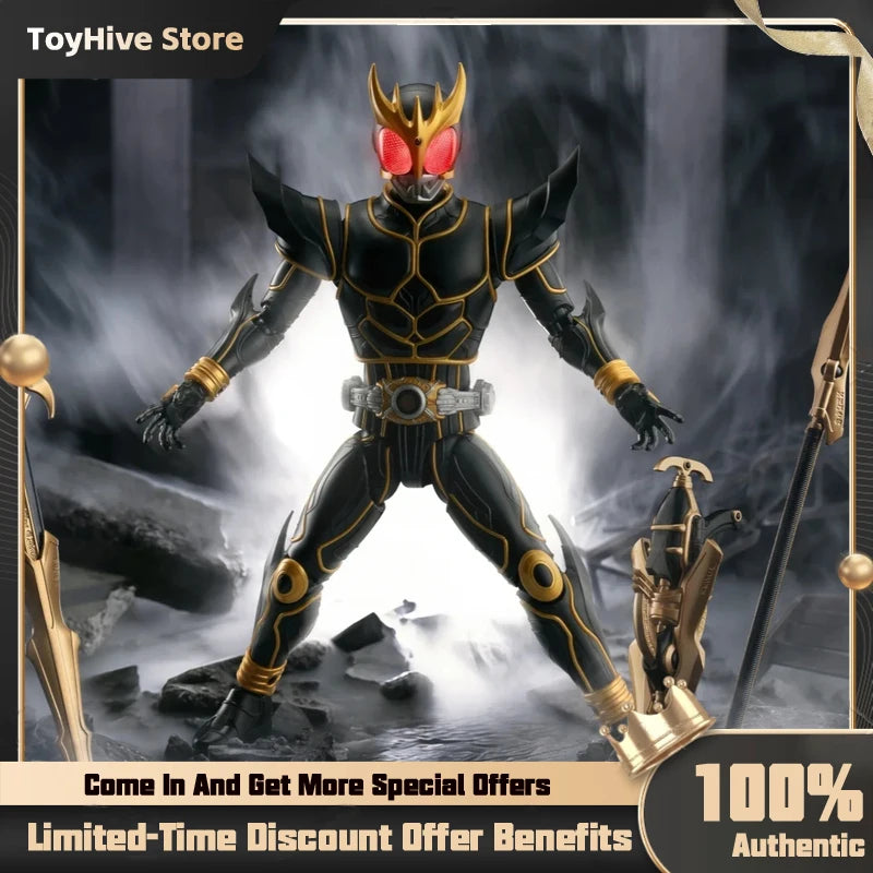 【In Stock】18cm New Blokees Kamen Rider Kuuga Ultimate Form Legend Edition Action Figures Assembled Model Toys Collectible Gift