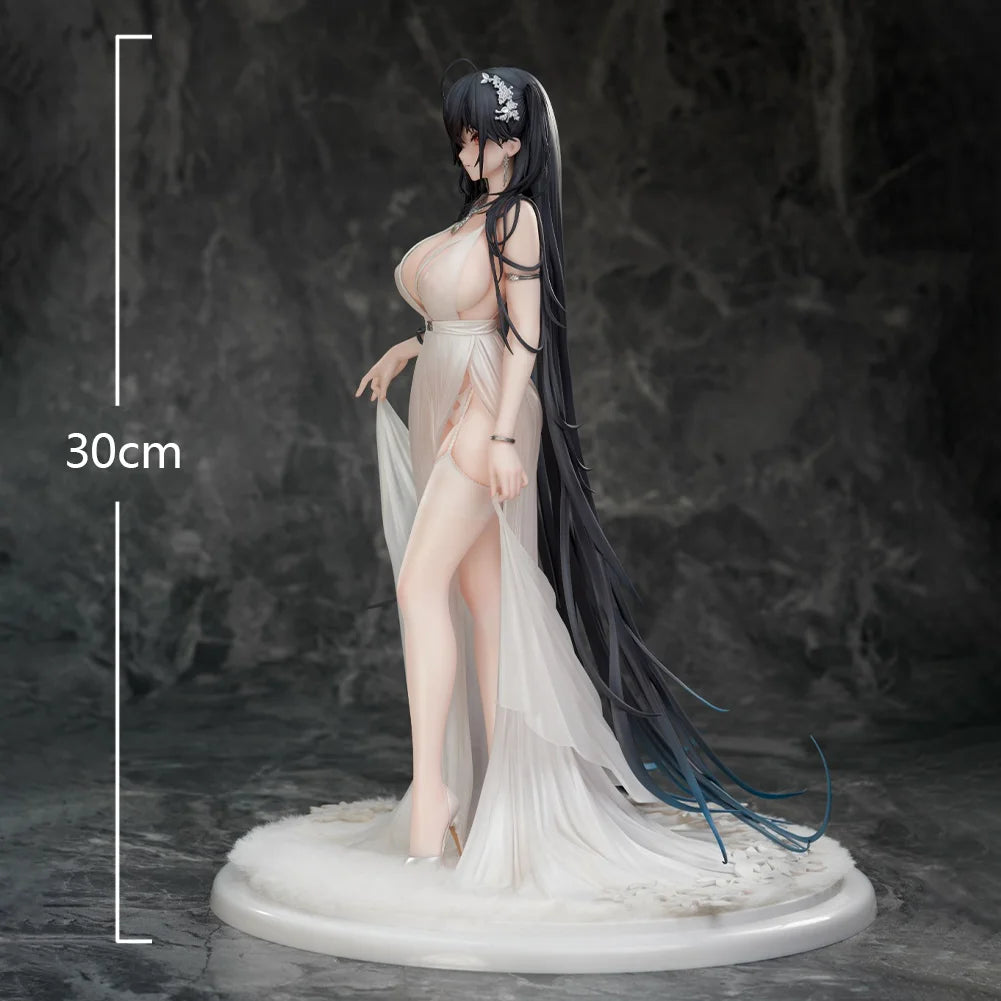 Anime-Figur IJN Taiho im weißen Kleid, Actionfigur IJN Taiho mit Blumenhochzeit, PVC-Modell, Spielzeug, Sammlerfigur, Geschenk