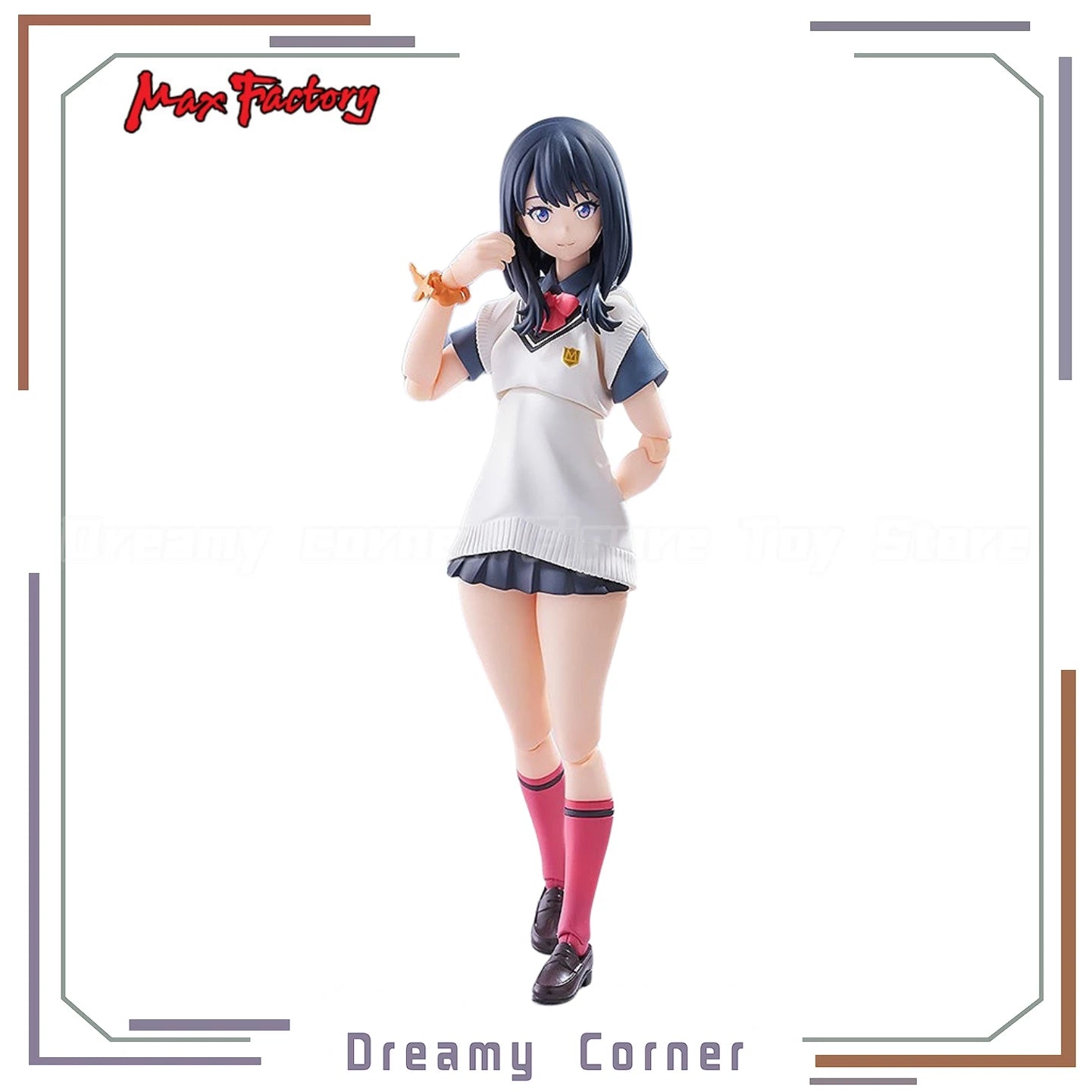【Pre-sale】Max Factory GSC Figma #664 GRIDMAN UNIVERSE Rikka Takarada Action Figure Gift