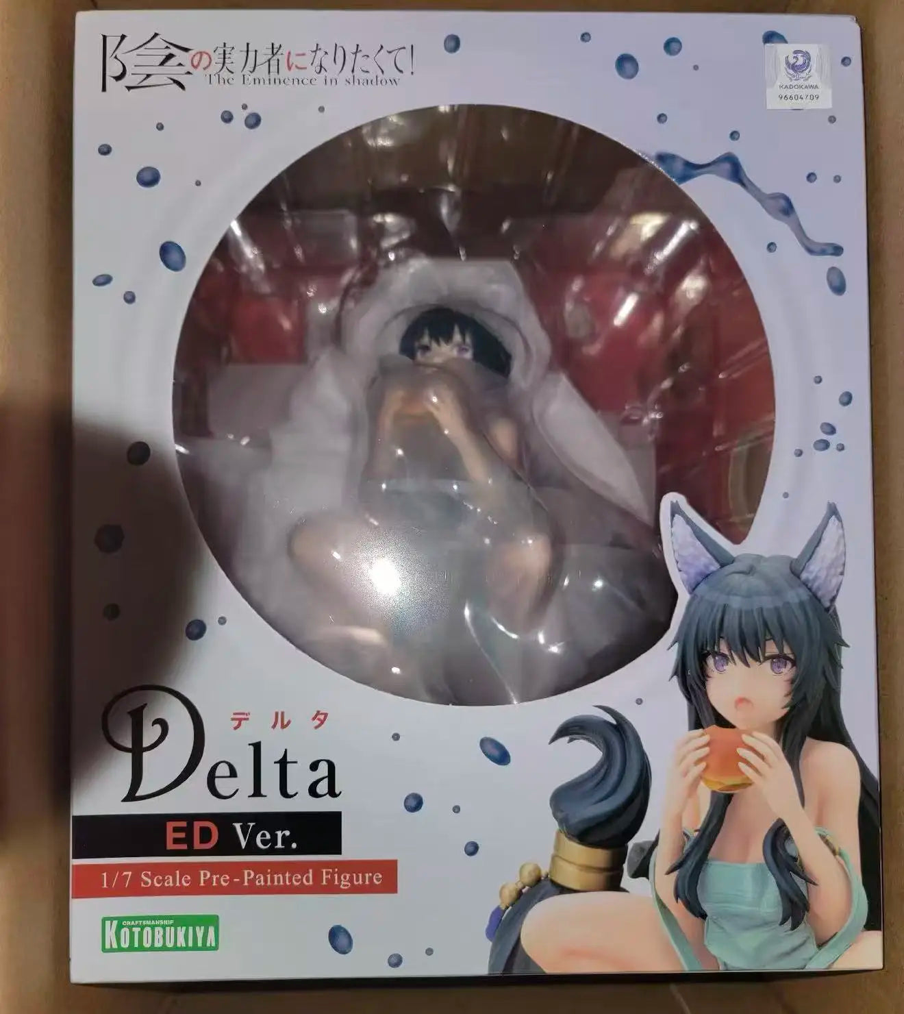 In Stock Original KOTOBUKIYA The Eminence in Shadow Delta ED Ver No Bonus 1/7 16.2cm Anime Figures Toys Model Desktop Ornaments
