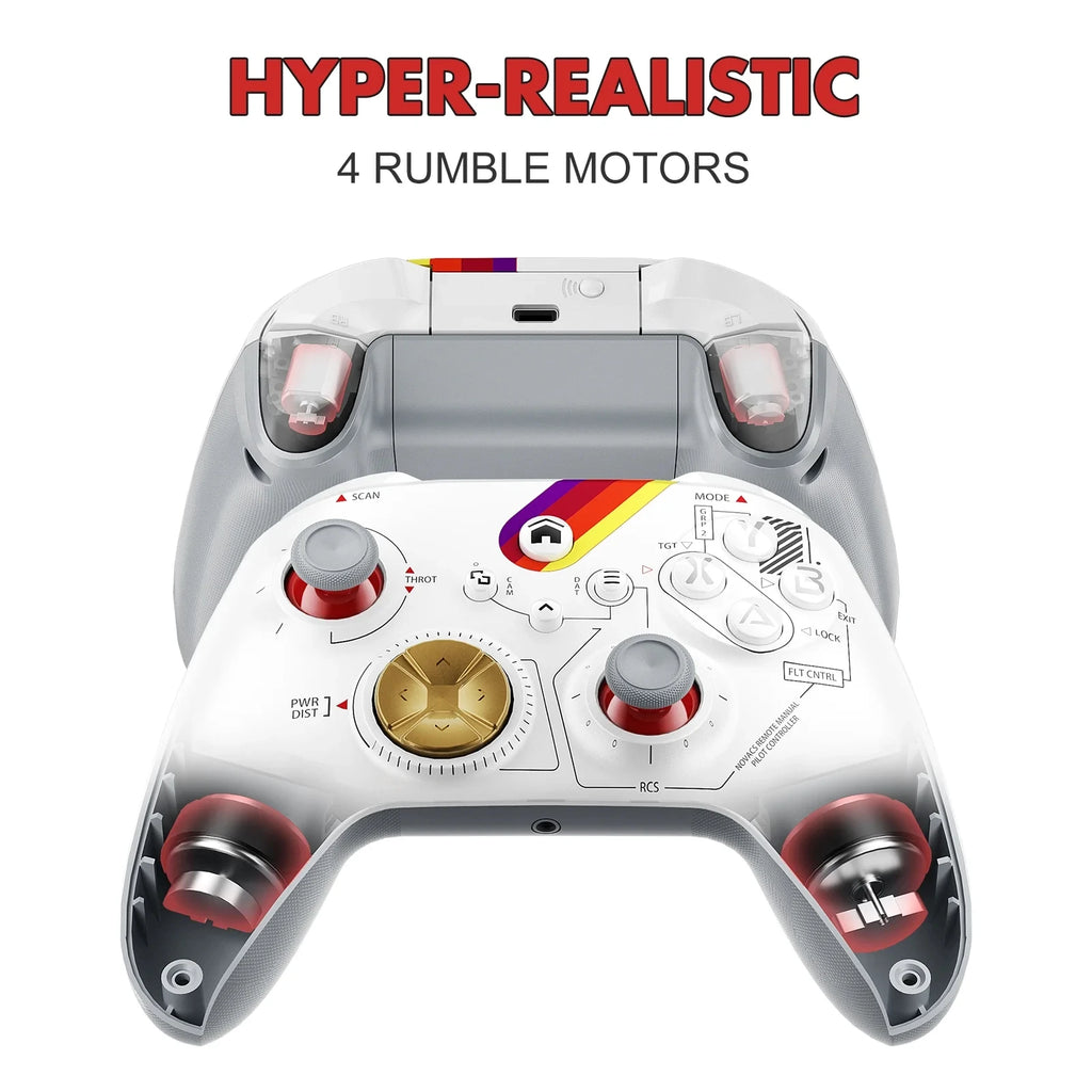 Wireless Controller For Xbox One Series X/S Pc Gaming Gamepad With 6-Axis Gyro Sensor Dual Vibration Hall Effect  Wifi Joystick