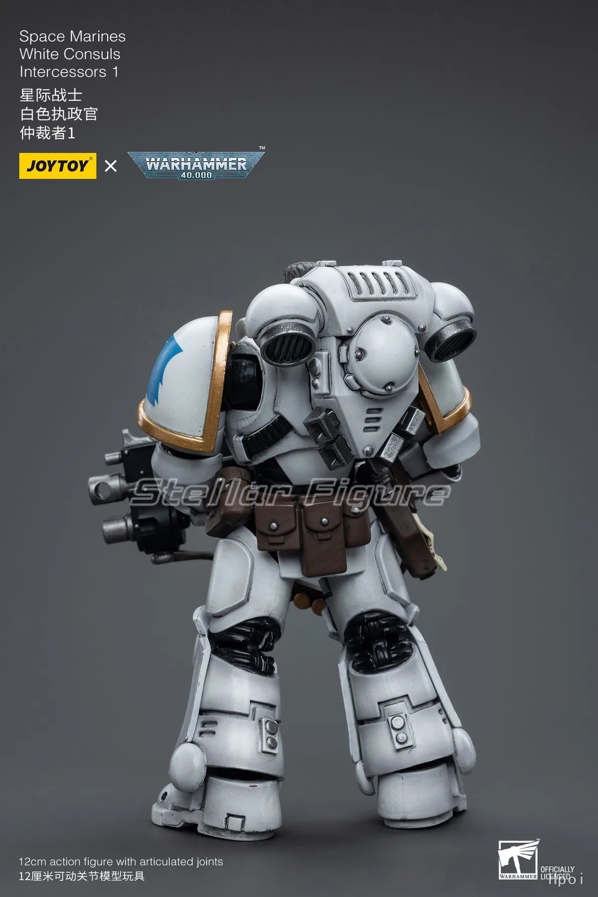 【SF】JOYTOY Warhammer 40K 1/19 Action Figure Space MarinesWhite ConsulsIntercessors 1 Model Toys Gifts Collection Ornaments