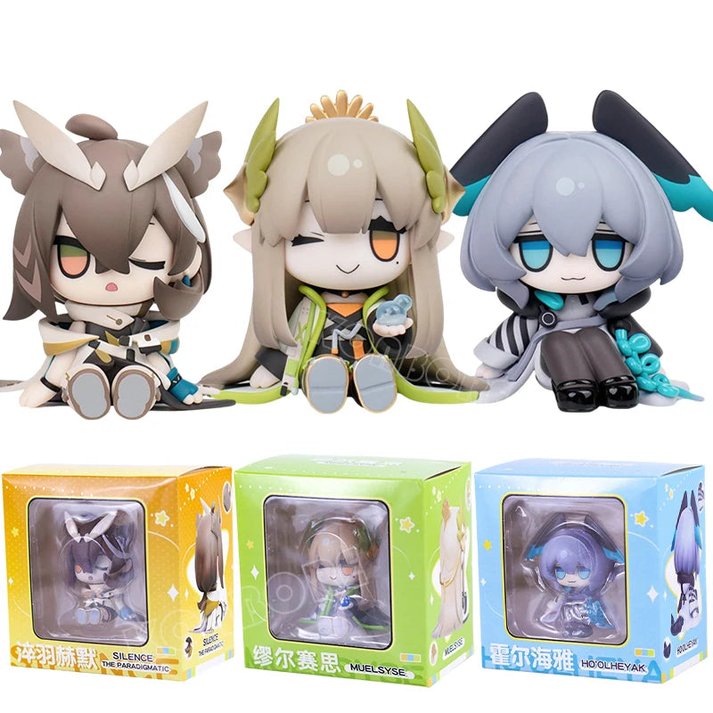 20cm Arknights Halloween Suzuran Anime Figure Amiya/Rosmontis Action Figure Lappland/Texas/Vulpisfoglia Figurine Model Doll Toys
