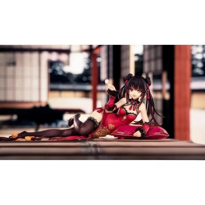 Figure  APEX DATE A LIVE The Return of Elves Tokisaki Kurumi Chinese New Year Qipao Trendy Play Bandai Banpresto Anime Model Toy