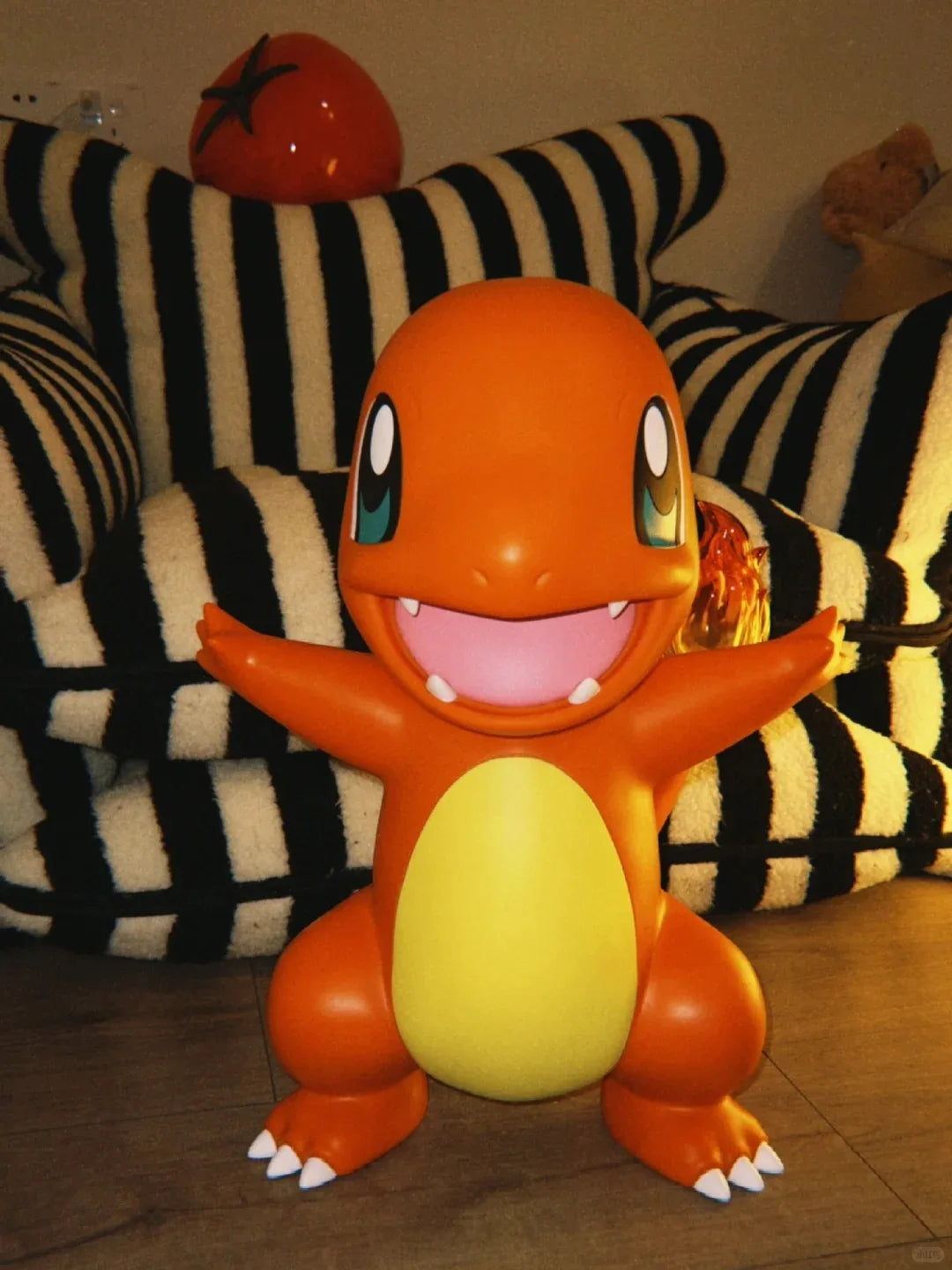 Funism Large Size Pokemon Action Figure Set - Charmander Squirtle Bulbasaur Gengar Anime Collectible Toys Gift For Fans