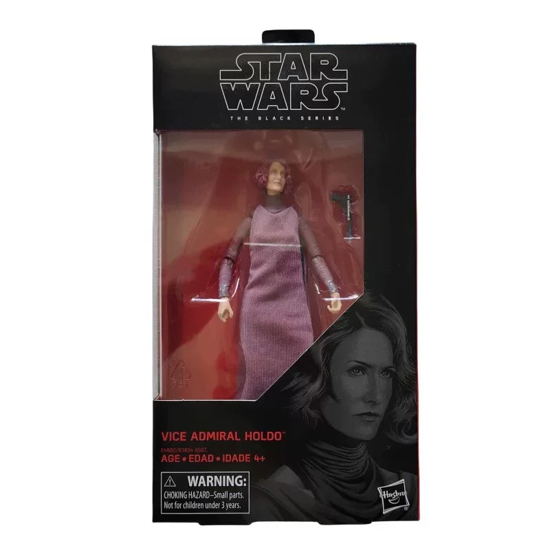 Genuine Hasbro Star Wars RC-1207 Sev Clone Commander Black Series 6-Inch Exclusive Assemble Toy for Boys Girls Kids Gift Model