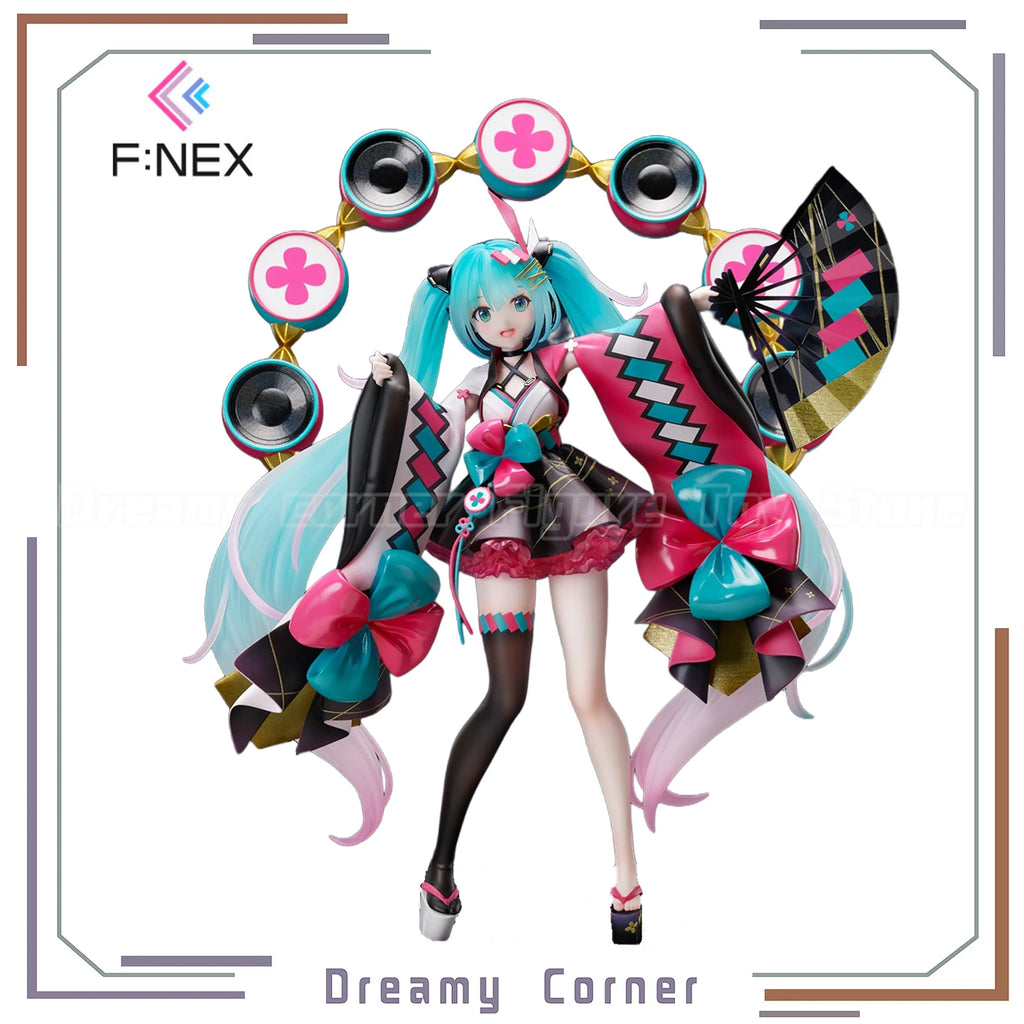 【In Stock】Original F:NEX VOCALOID Hatsune Miku MAGICAL MIRAI 2020 Summer Collection Ver 1/7 Scale Anime Figure Ornament