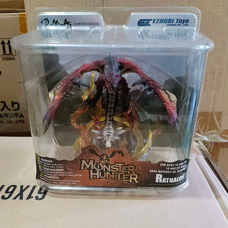 Genuine Spot Fire Dragon D.M.A. Monster Hunter Figure Model Gift Collection World Iceborne Rise