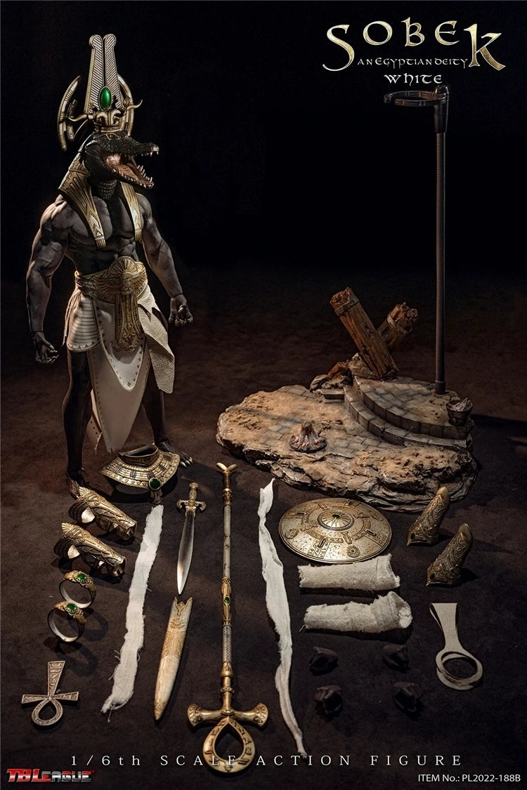 【MT】Original TBLeague PL2022-188A PL2022-188B Egyptian Gods Sobek 2PCS 1/6 Action Figure Toy Collection