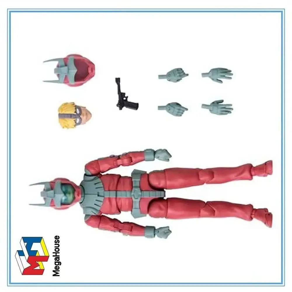 100% Original MegaHouse G.M.G. Collection Principality of Zeon Kidou Senshi Gundam Char Aznable (Normal Suit Ver.) Model ToyS