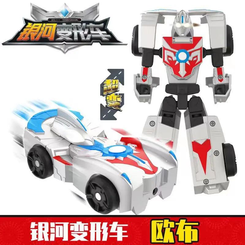 Children's toy transformation tank YH101 transformation five in one robot car racing model hero 3