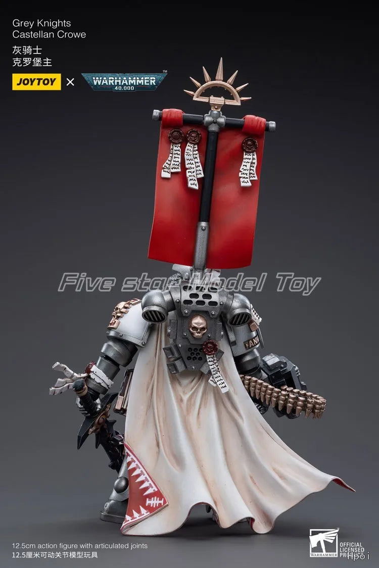 【In stock】Original JOYTOY Grey Knights Castellan Crowe 1/18 Action Figures Anime Models Toys Gifts Collection