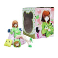 11CM Anime To Aru Kagaku no Railgun T - Misaka Mikoto Figure Seated Instant Noodle Press Anime Model Figures