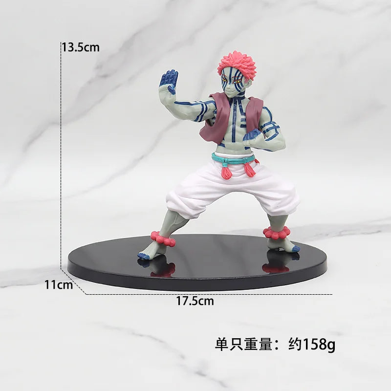 Anime Demon Slayer Kimetsu No Yaiba Sanemi Mitsuri Obanai Muichirou Kyoujurou Tengen PVC Action Figures Model Dolls Toys Gifts