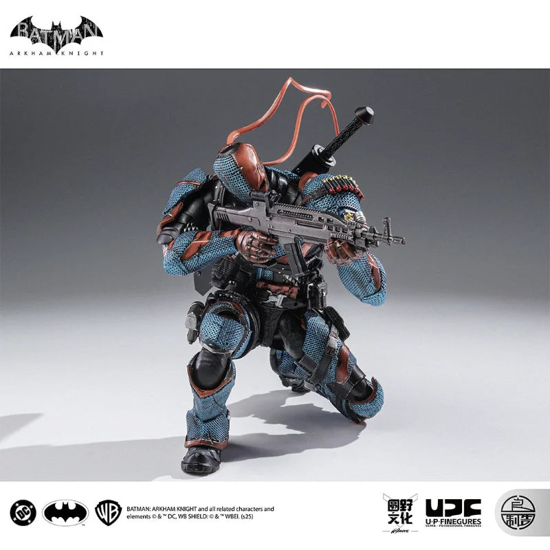 [Fast Shipping] LPZZ Arkham Knight DC002 1/12 Scale Deathstroke Finished Product Action Figure Model Toy Collection Gifts