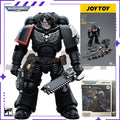 [In Stock] JOYTOY Original 40K1/18 Mobile Doll Warhammer 40000 Dark Crow Guard Arbitrator Mobile Joint Model Toy Gift Collection