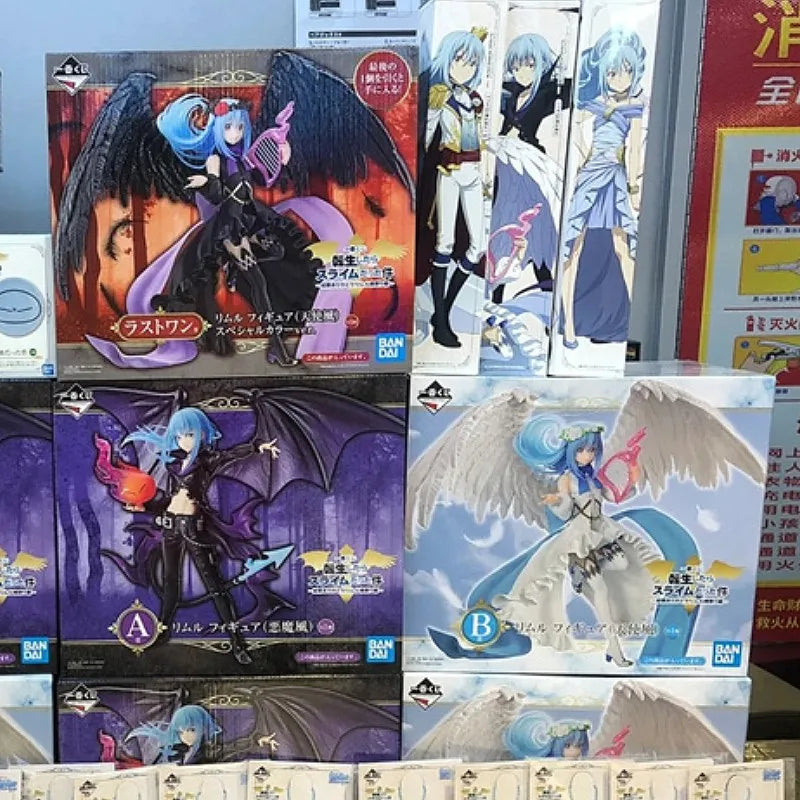 Original Bp Rimuru Tempest Angel Demon Ichiban Kuji That Time I Got Reincarnated As A Slime Anime Figure Model Kawaii Toys Gifts