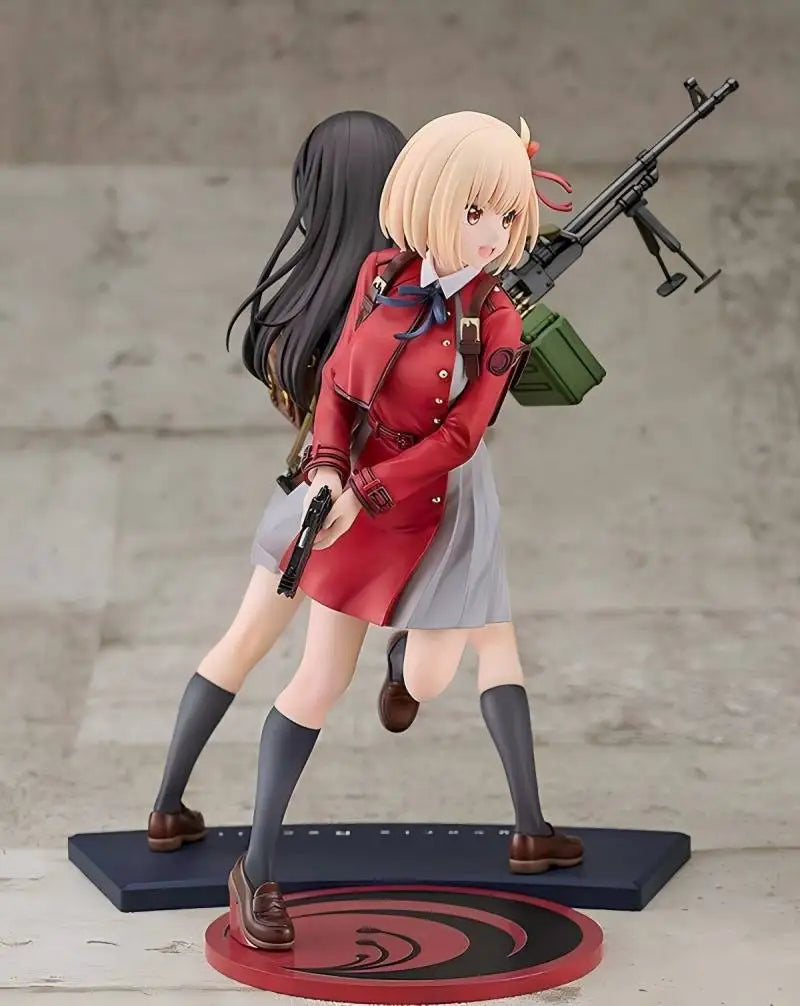 Genuine GSC Lycoris Recoil Chisato Nishikigi Takina Inoue  1/7 Action Figure Original Anime Model