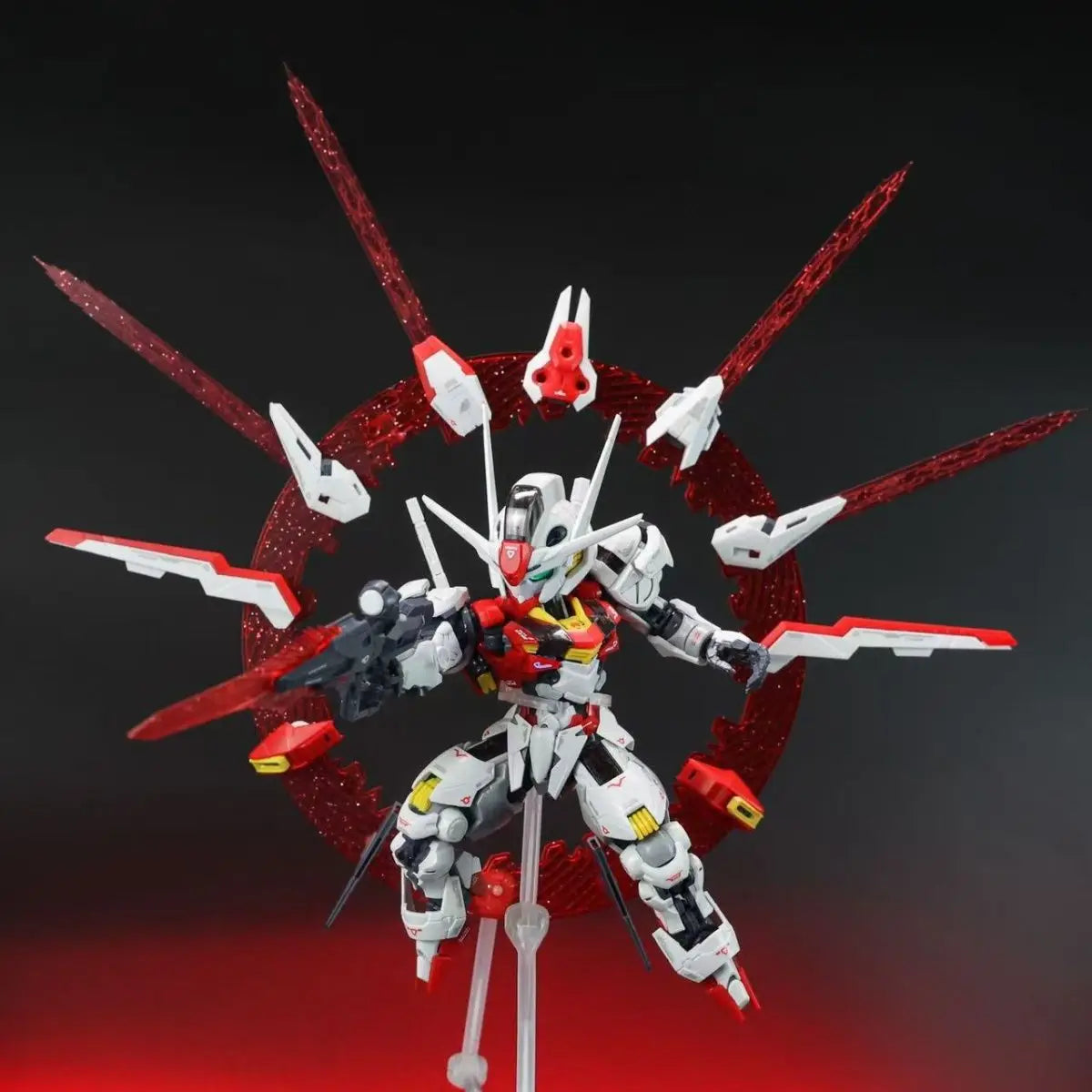supa Model MGSD XVX-016 Aerial Chinese red Assembly Model Kits  Anime Action Figure Plastic Robot Model Gifts Toys