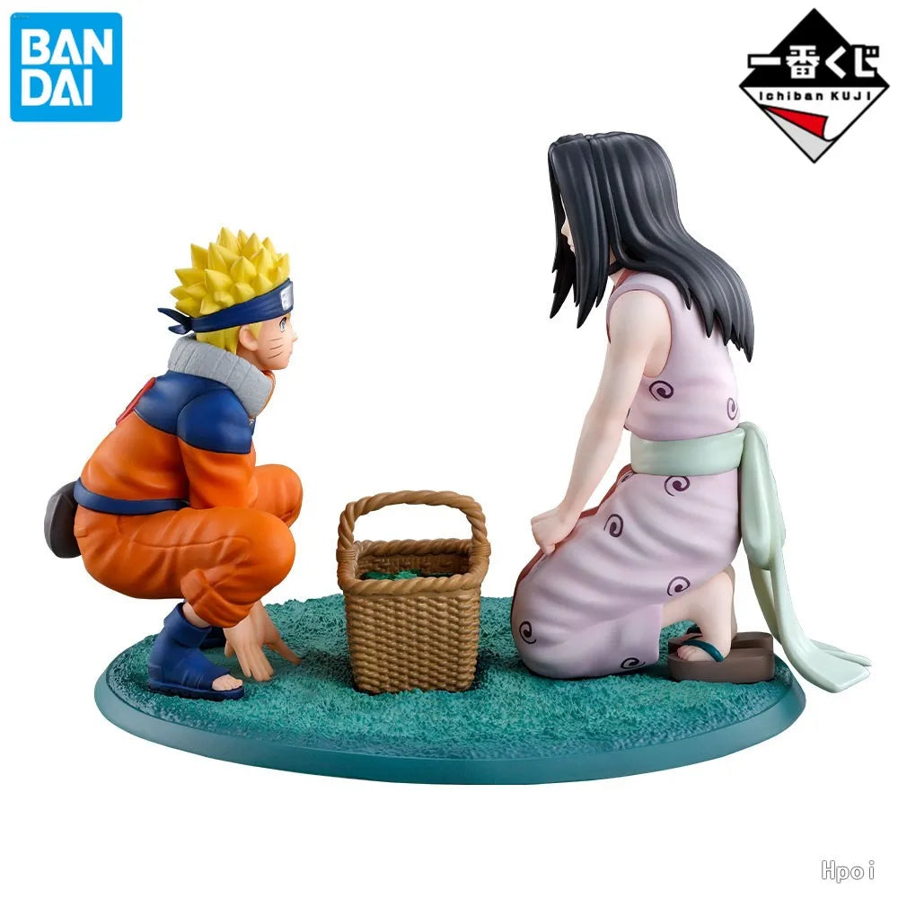 Bandai Original Ichiban KUJI Naruto Uzumaki Momochi Zabuza Haku MASTERLISE Figur Modell Spielzeug für Jungen Geschenk Sammlerstück