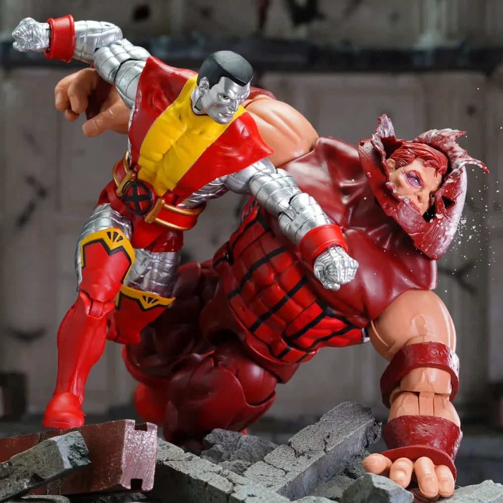 Original Marvel Legends Colossus Juggernaut 80th Anniversary Limited Edition 7-Inch Movable Collectible Model Kids Birthday Gift