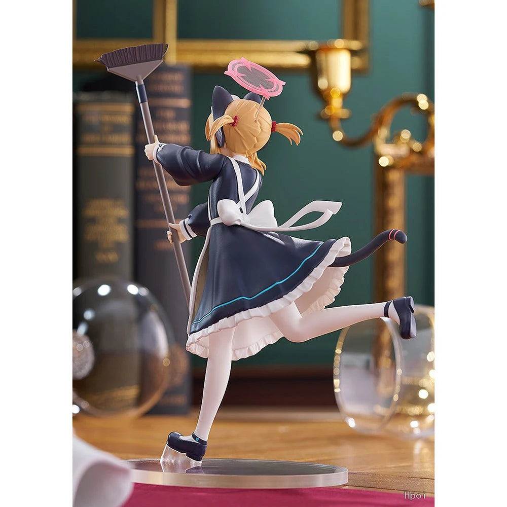Original GSC POP UP PARADE Blue Archive Saiba Momoi Saiba Midori Maid Action Anime Figure 17CM PVC Collectible Decoration